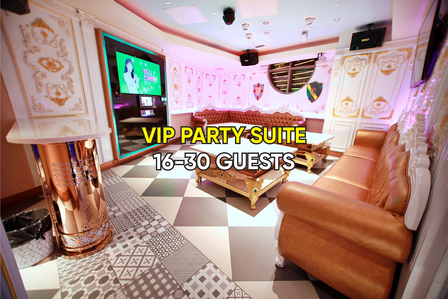 Reserve 16 to 30 Guest VIP Rose Suite (Deposit)