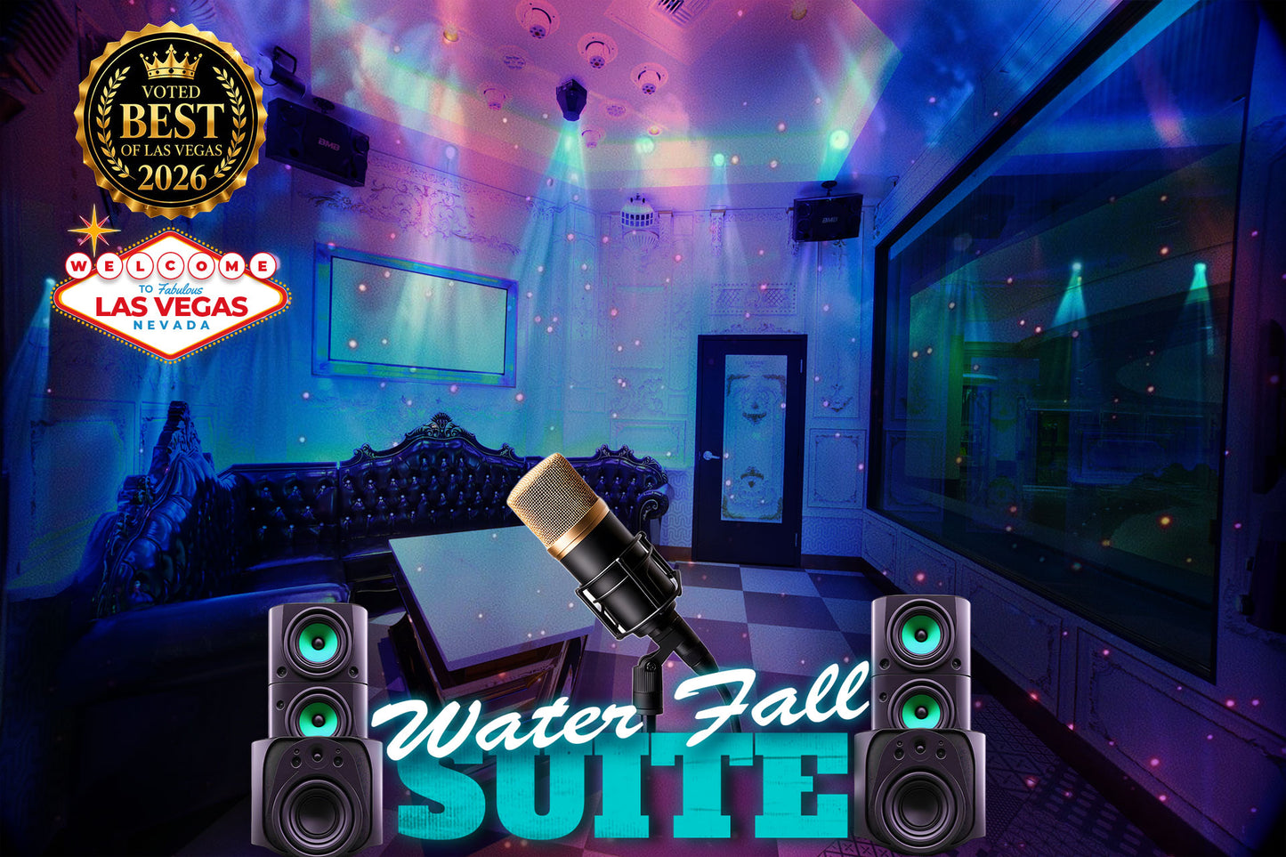 Reserve 1-10 Guest Medium Karaoke Suite (Deposit)
