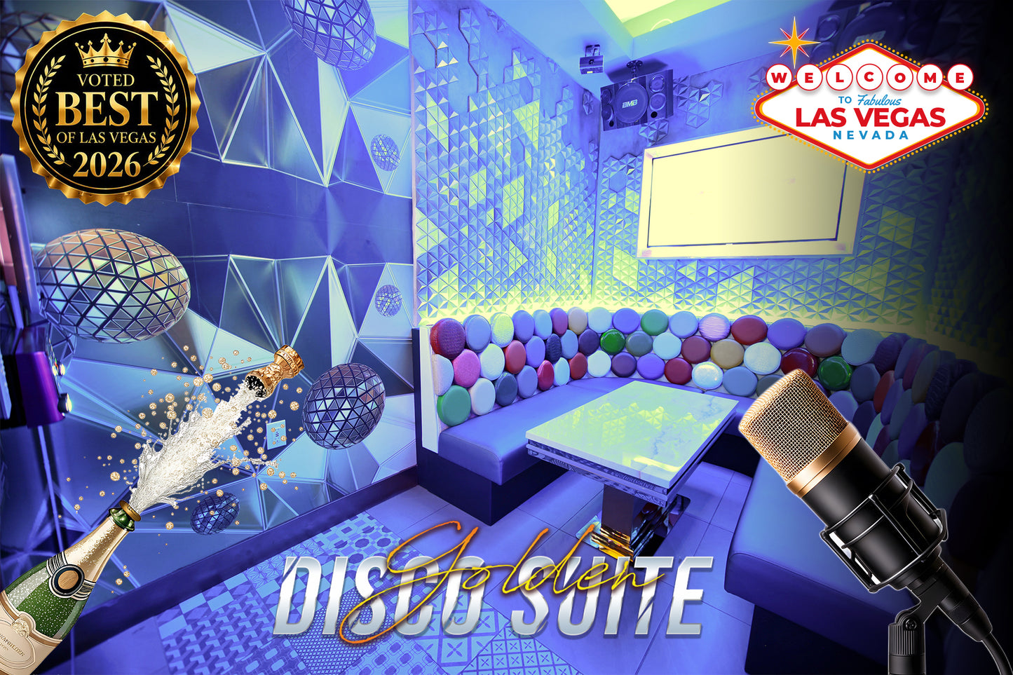Reserve 11-15 Guest Large Karaoke Suite (Deposit)