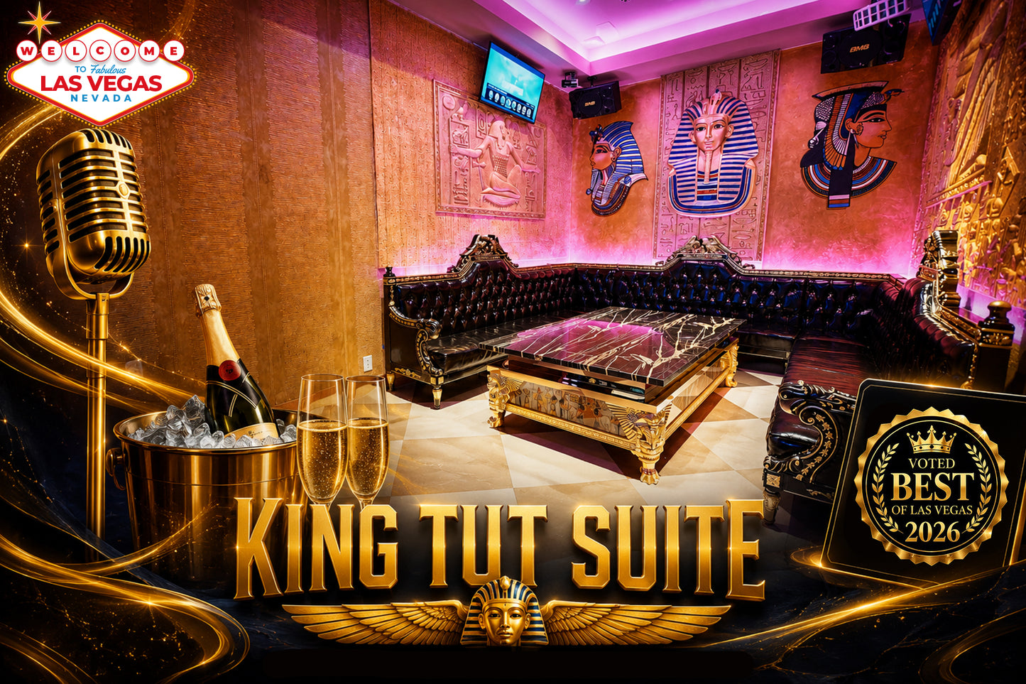Reserve 11-15 Guest Large Karaoke Suite (Deposit)