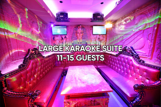 Reserve 11-15 Guest Large Karaoke Suite (Deposit)