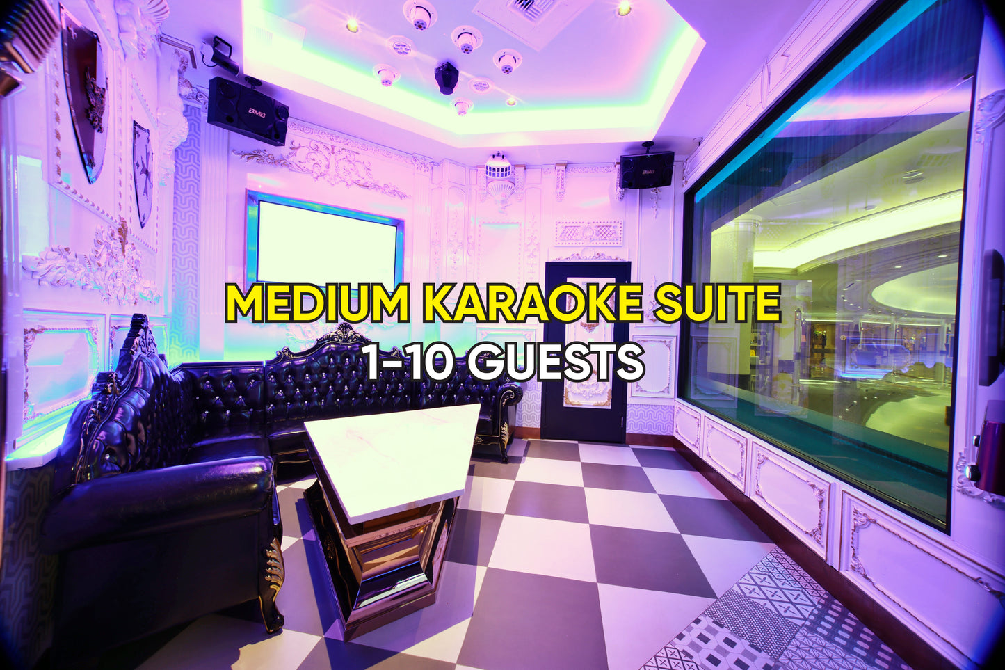 Reserve 1-10 Guest Medium Karaoke Suite (Deposit)