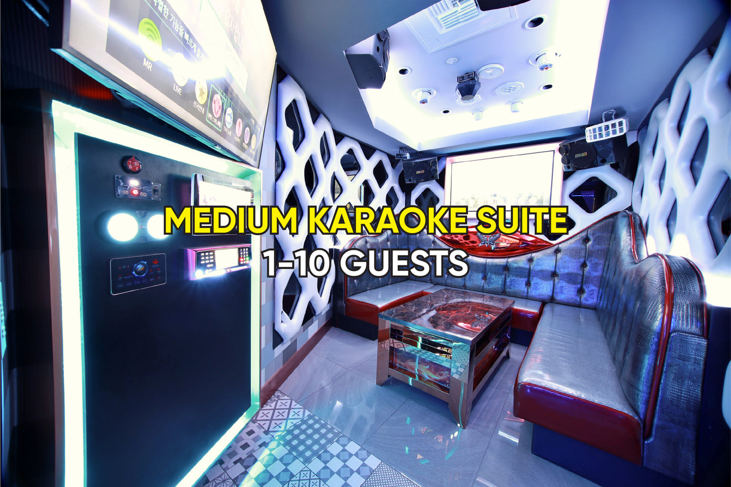 Reserve 1-10 Guest Medium Karaoke Suite (Deposit)