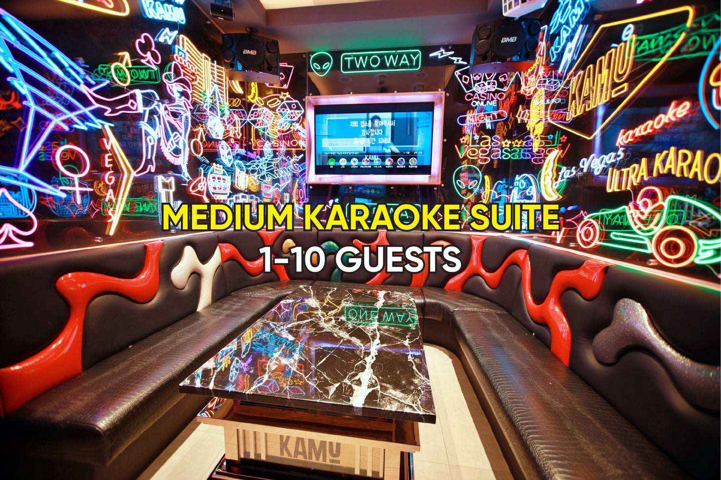 Reserve 1-10 Guest Medium Karaoke Suite (Deposit)